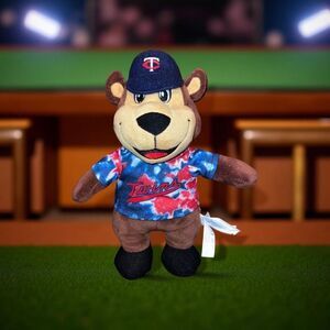 2022 Minnesota Twins Build A Bear TC Mascot Plush Stuffed Bear US Bank P66